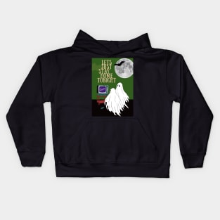 LETS STAY HOME ON HOLLOWEEN Kids Hoodie